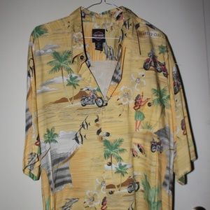 XL Harley Hawaiian Shirt